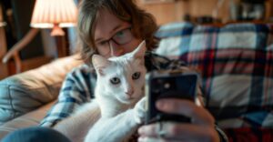 В Японии бум мобильного приложения для владельцев кошек